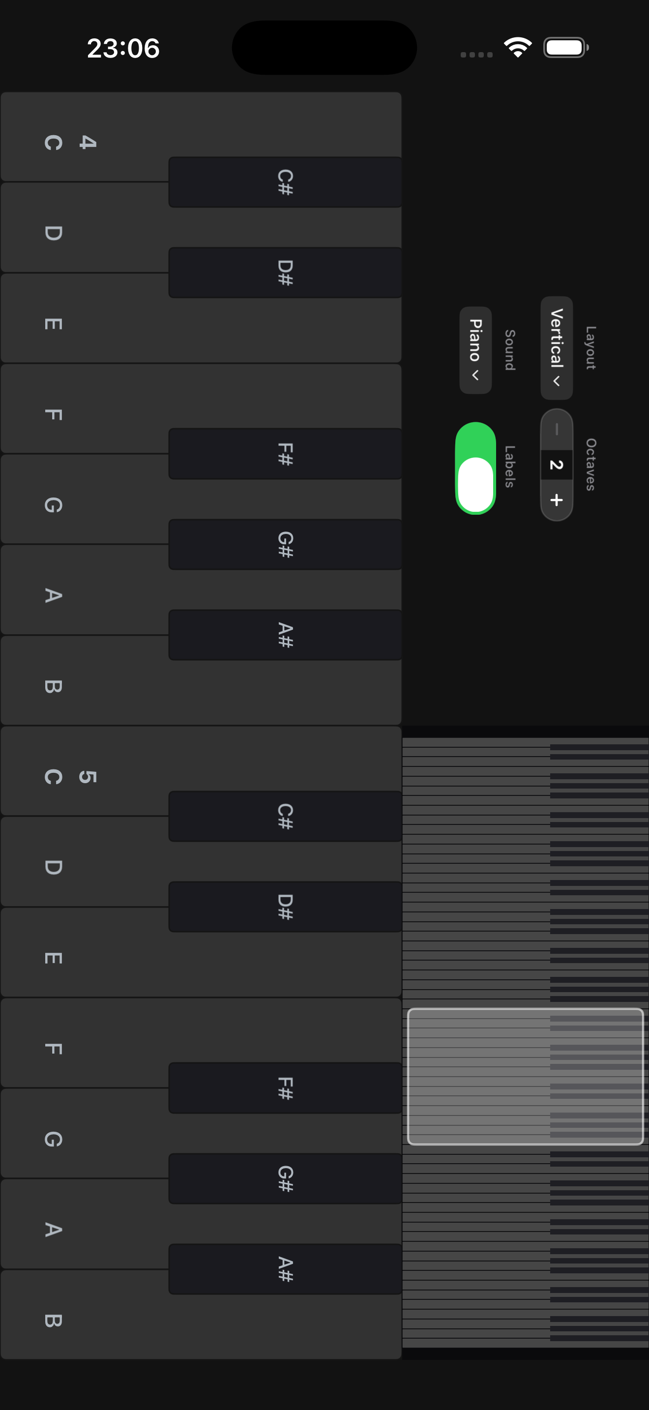 Keyboard screenshot